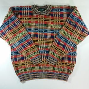 Vtg Tundra Canada Crewneck Sweater Coogi Style M
